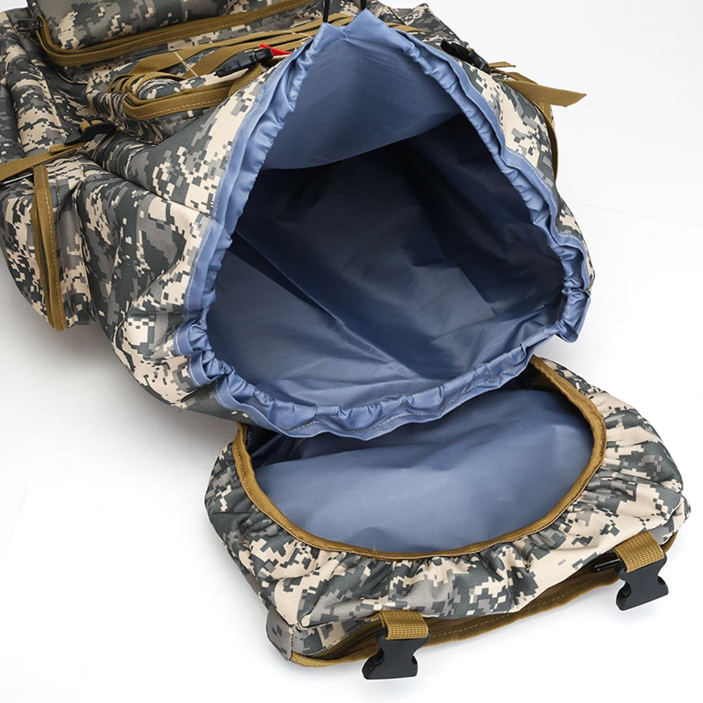 80L Waterproof Tactical Hiking & Climbing Backpack