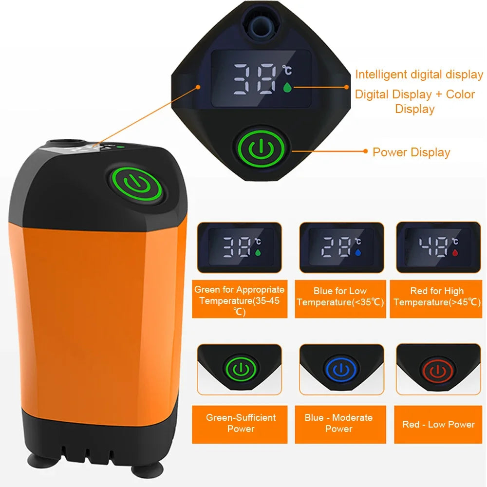 Portable Electric Camping Shower – USB Rechargeable, Waterproof Outdoor Pump
