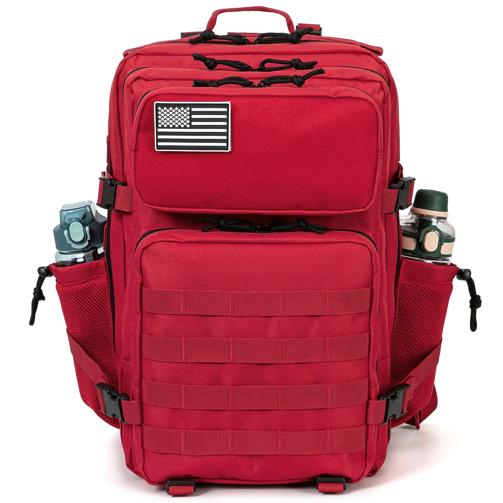 45L MOLLE Tactical Backpack with Bottle Holder