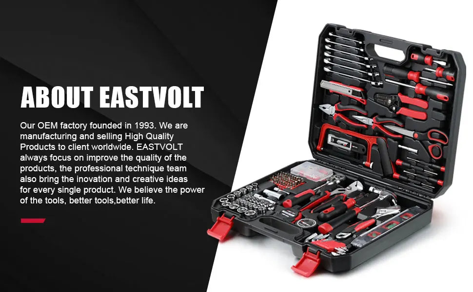 18-Piece Household & Auto Repair Tool Kit