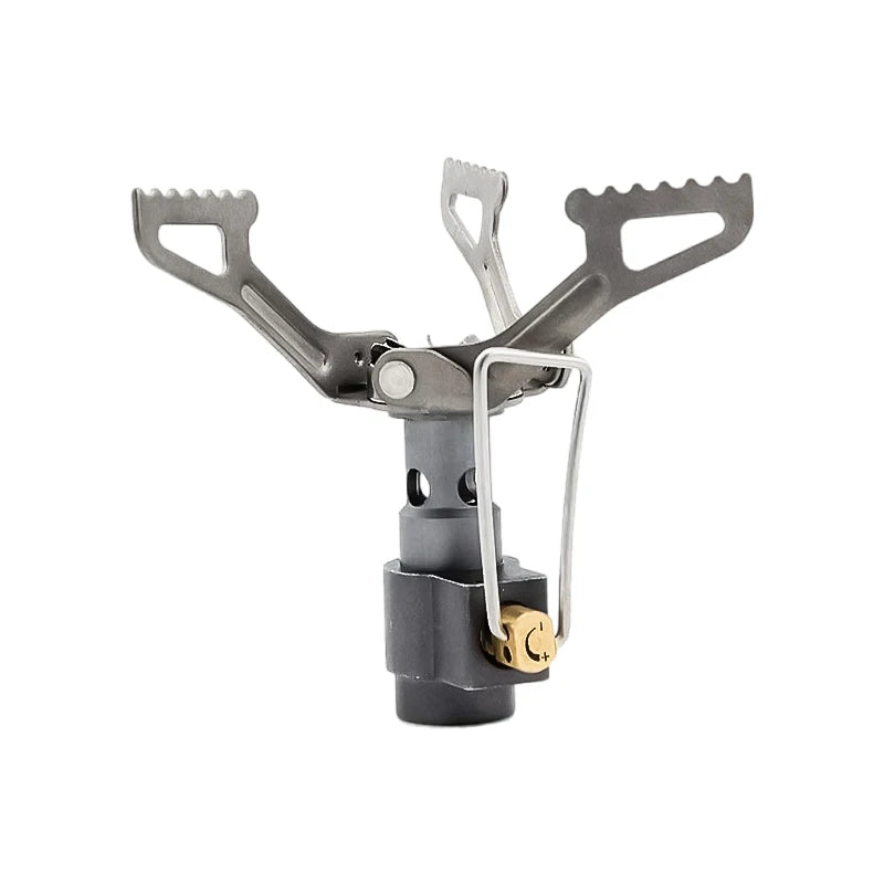 BRS-3000T Ultralight Titanium Camping Stove – 25g Mini Gas Burner for Hiking & Survival