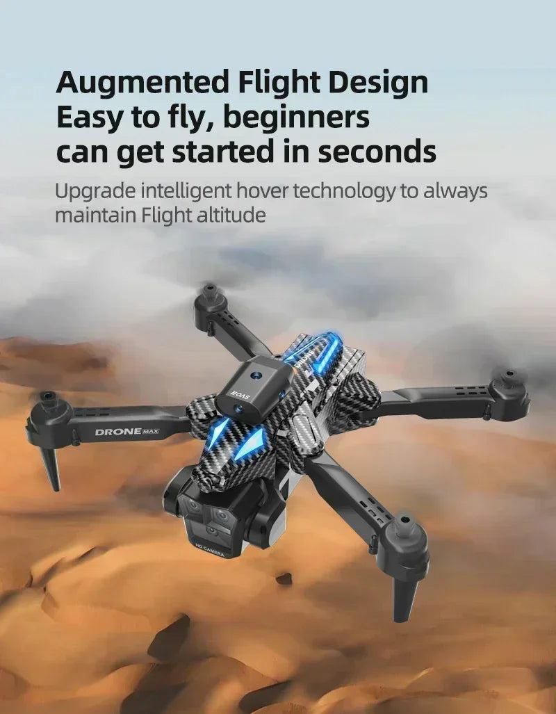 C10 Smart Dual-Camera Obstacle-Avoiding Drone