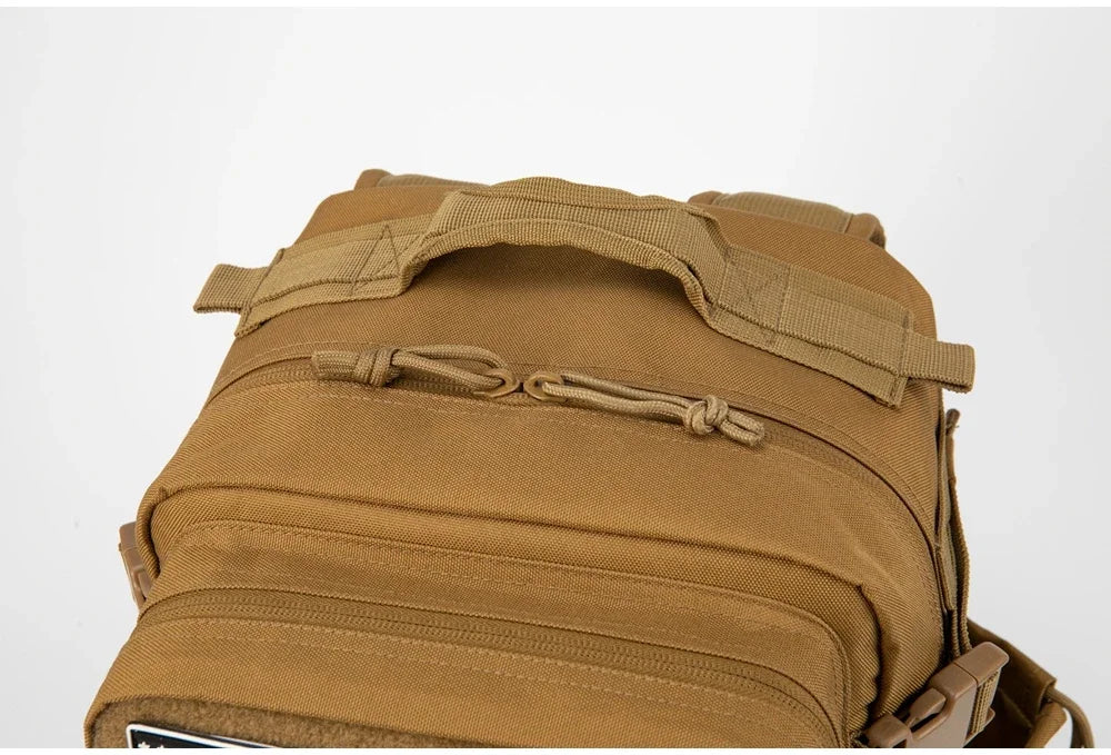 25L/45L Tactical Outdoor Survival Backpack with Bottle Holder