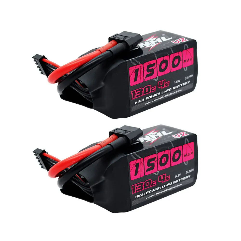 2PCS CNHL 4S 14.8V LiPo Battery Pack with XT60 Plug