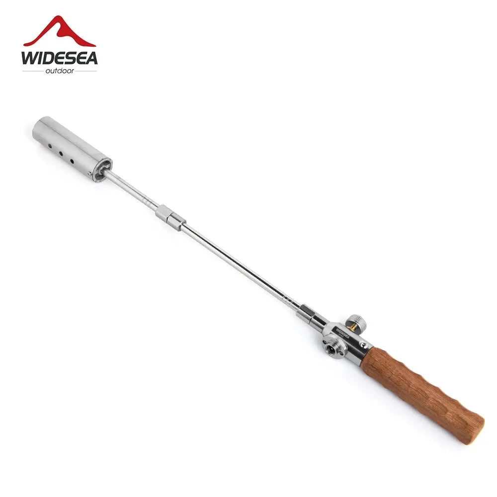 Widesea Portable Camping Flame Igniter with Wooden Handle