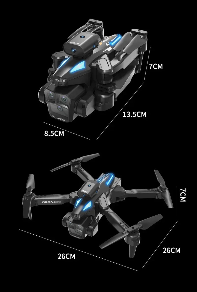 C10 Smart Dual-Camera Obstacle-Avoiding Drone