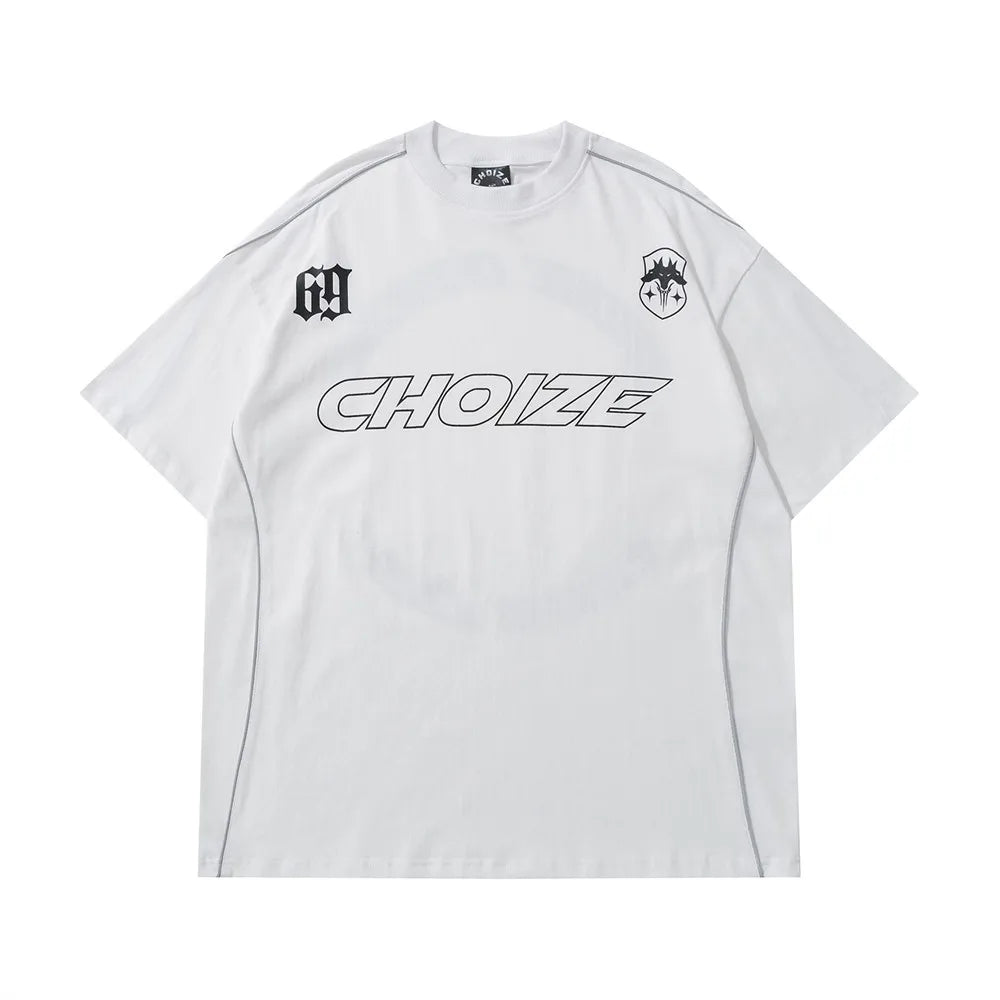 2025 Oversized Harajuku Streetwear Cotton T-Shirt