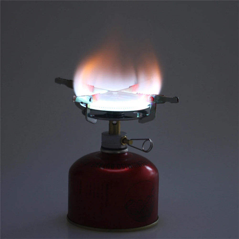 Portable Camping Gas Stove – Lightweight Outdoor Burner with Adjustable Flame & Storage Bag