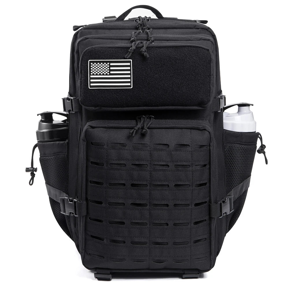 45L MOLLE Tactical Backpack with Bottle Holder