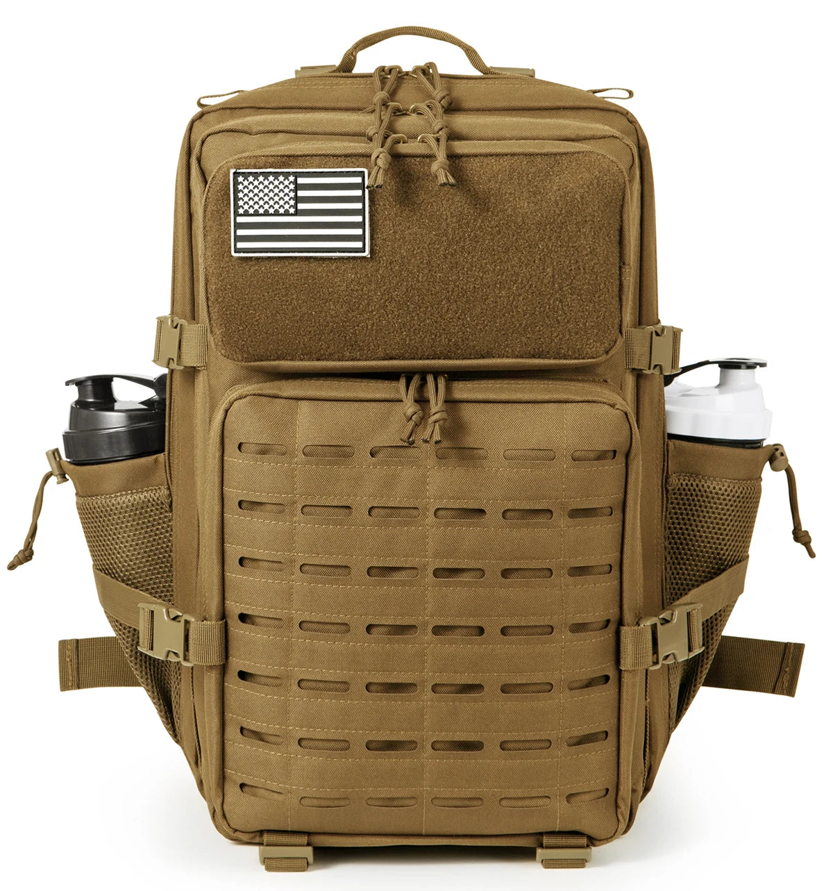 45L MOLLE Tactical Backpack with Bottle Holder