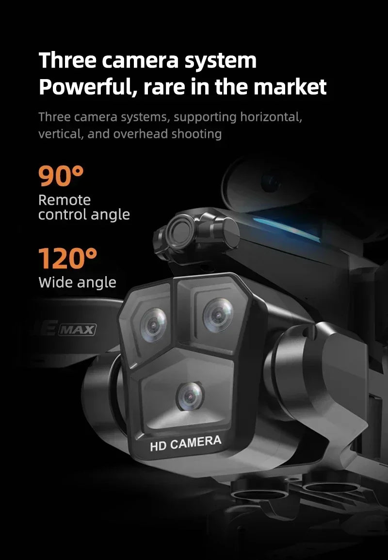 C10 Smart Dual-Camera Obstacle-Avoiding Drone