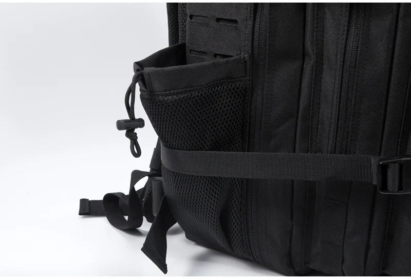 45L MOLLE Tactical Backpack with Bottle Holder