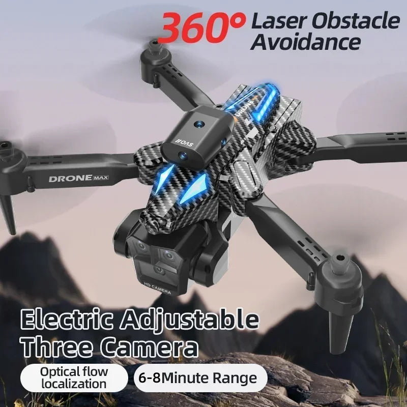 C10 Smart Dual-Camera Obstacle-Avoiding Drone