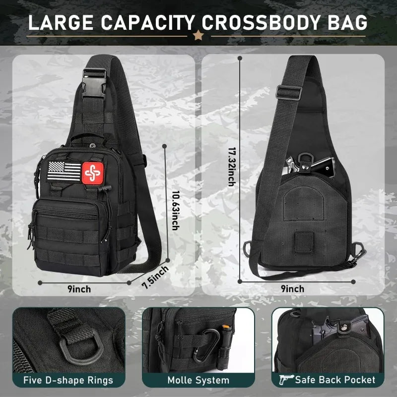 262-Piece Survival Kit with First Aid & Camping Gear