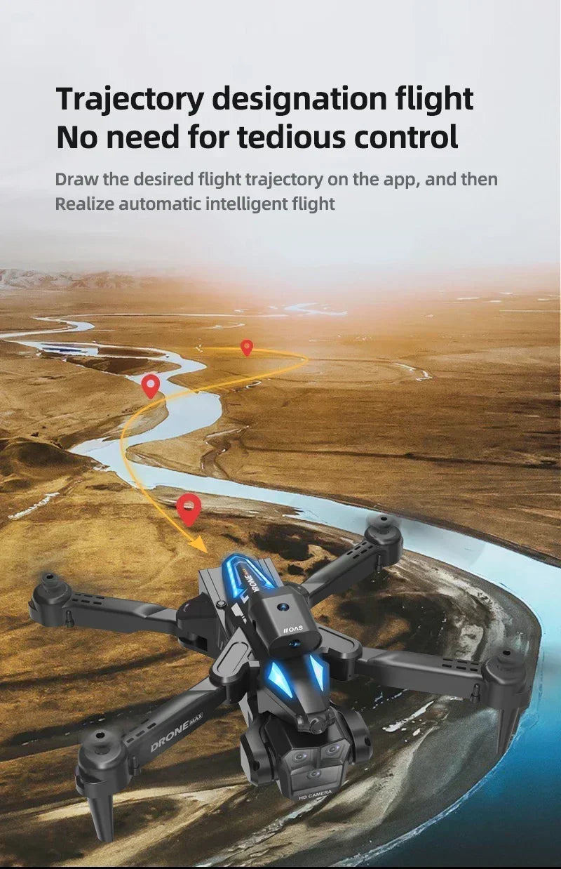 C10 Smart Dual-Camera Obstacle-Avoiding Drone