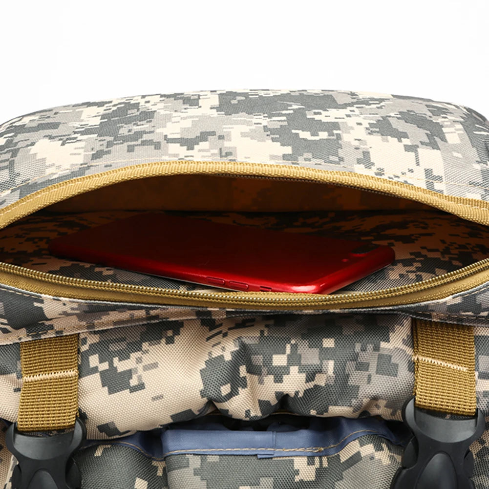 80L Waterproof Tactical Hiking & Climbing Backpack