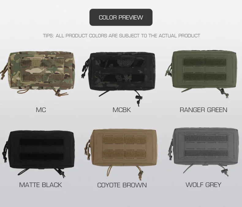 Multifunctional MOLLE GP Pouch – Tactical Travel Bag for Outdoor Gear Storage