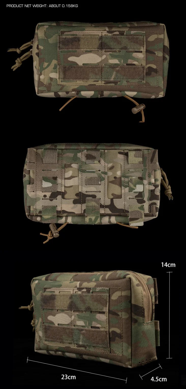 Multifunctional MOLLE GP Pouch – Tactical Travel Bag for Outdoor Gear Storage