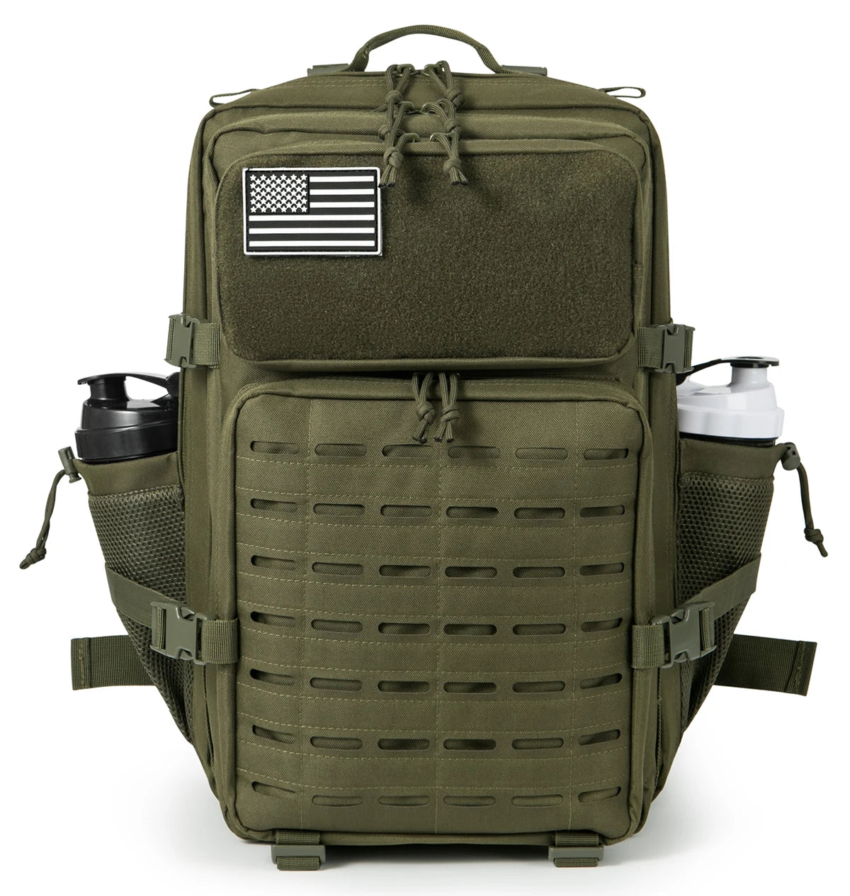 45L MOLLE Tactical Backpack with Bottle Holder