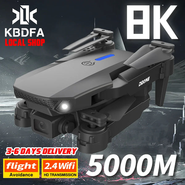 E88 Foldable Drone with 8K Dual Camera & WiFi FPV