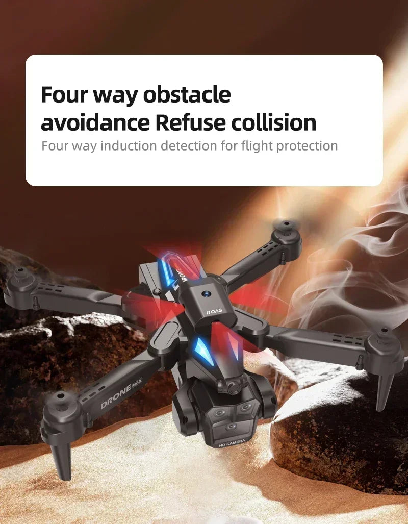 C10 Smart Dual-Camera Obstacle-Avoiding Drone