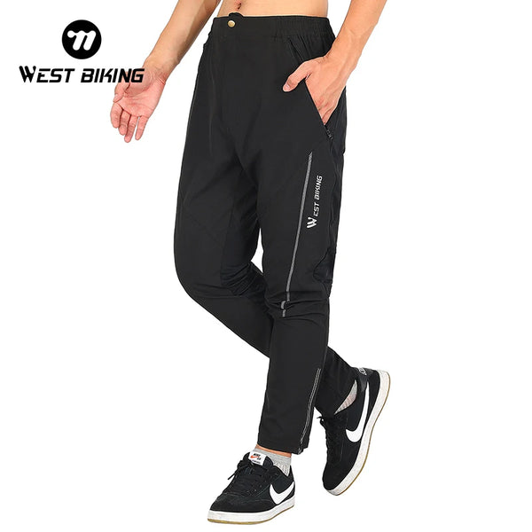 WEST BIKING Quick-Dry Reflective Sports Pants for Men