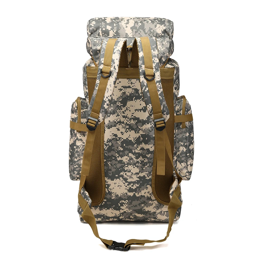 80L Waterproof Tactical Hiking & Climbing Backpack