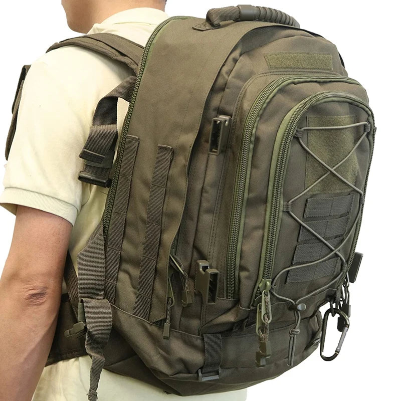 65L Tactical Hiking Backpack – Military Camping Rucksack