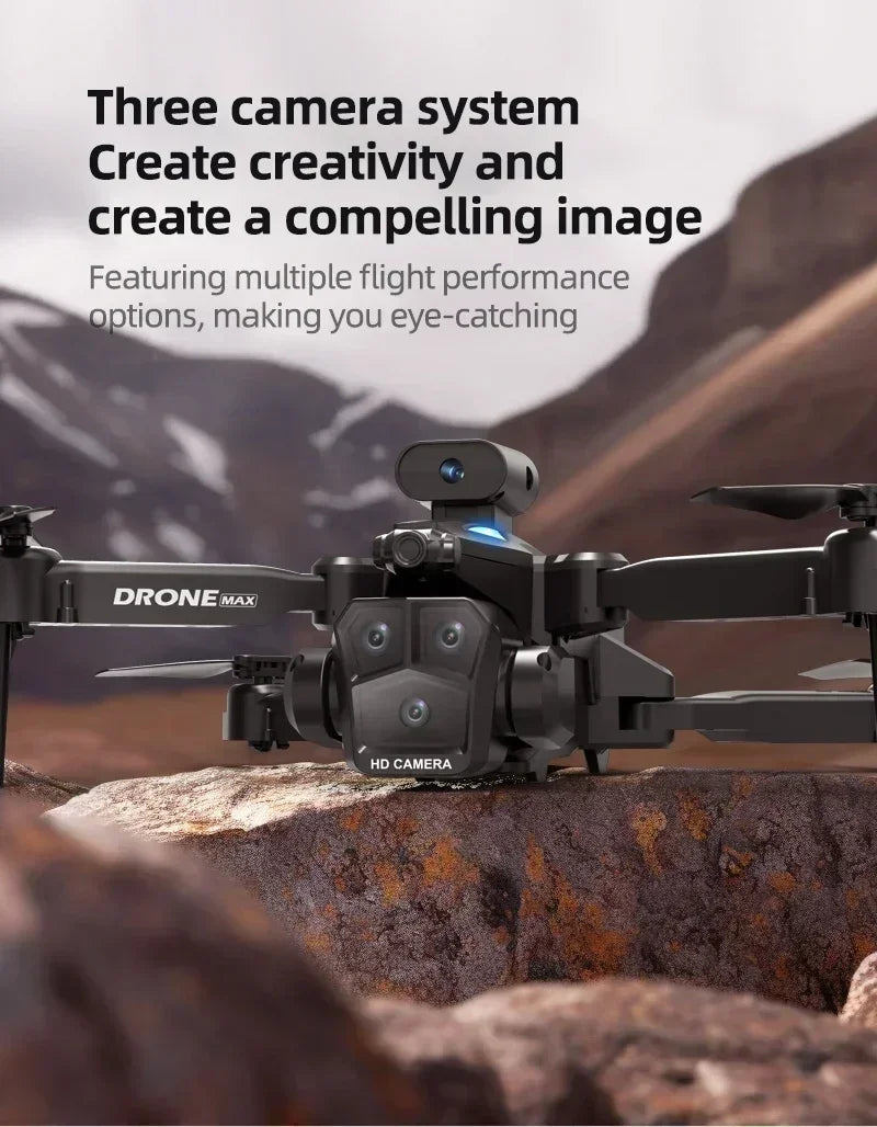 C10 Smart Dual-Camera Obstacle-Avoiding Drone