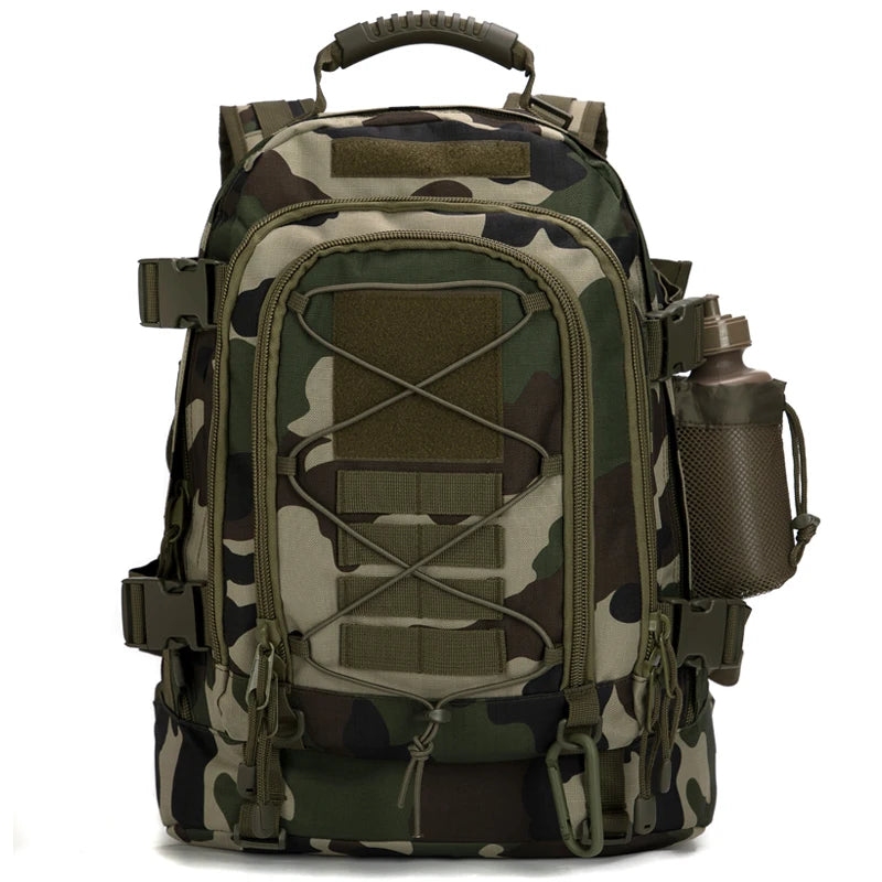 65L Tactical Hiking Backpack – Military Camping Rucksack
