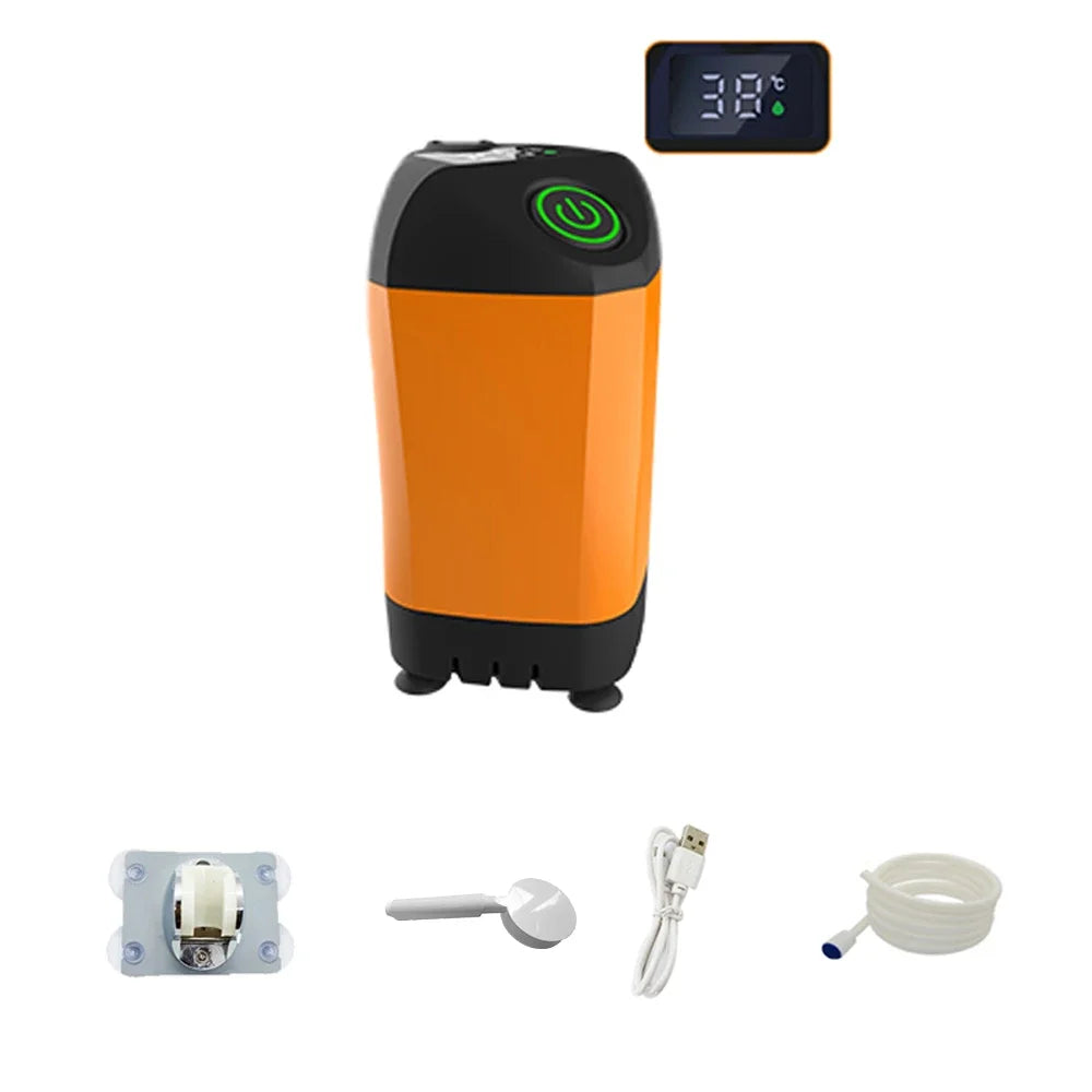 Portable Electric Camping Shower – USB Rechargeable, Waterproof Outdoor Pump